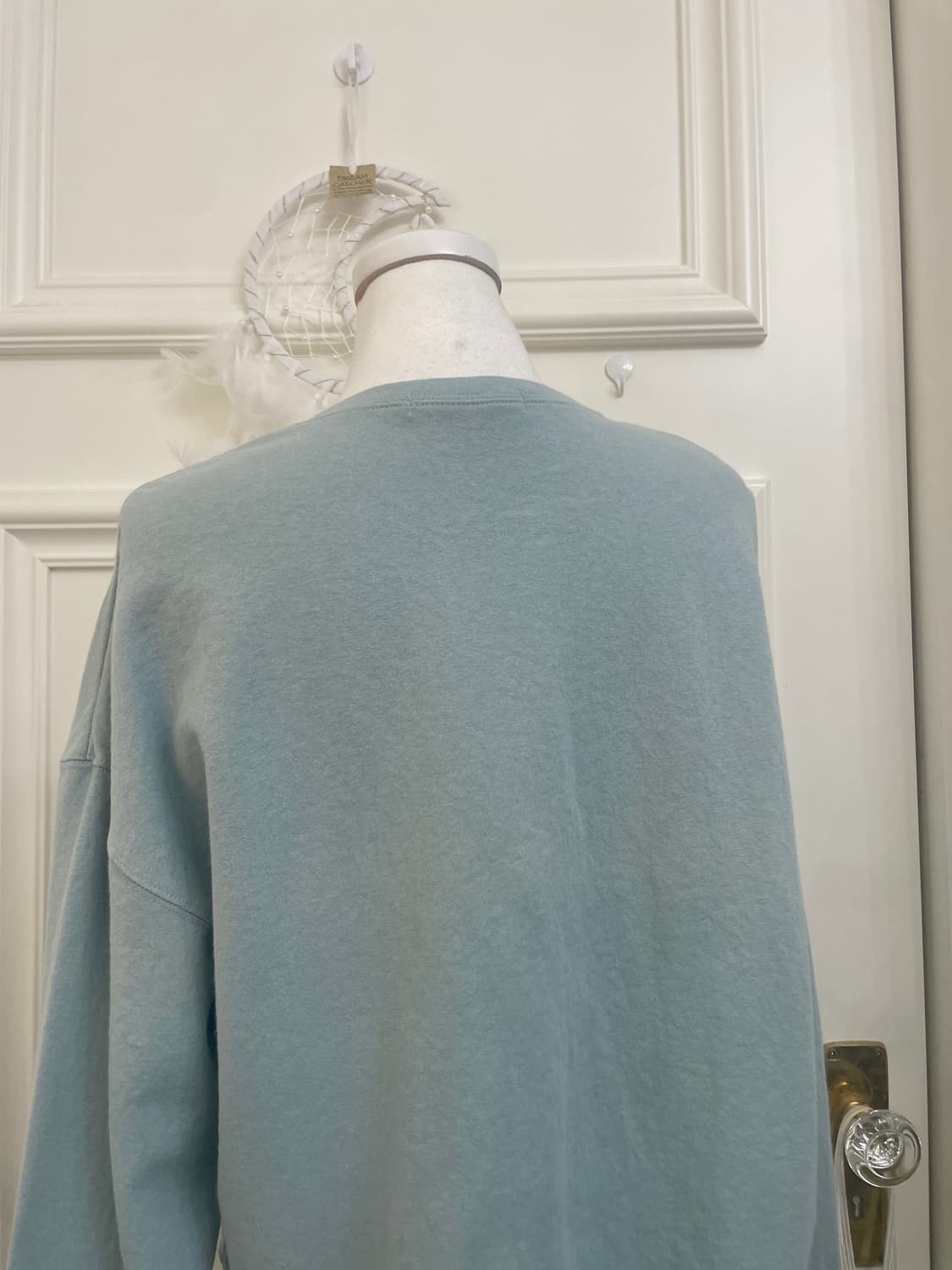 indi mint cotton snap button cardigan to 상품이미지4
