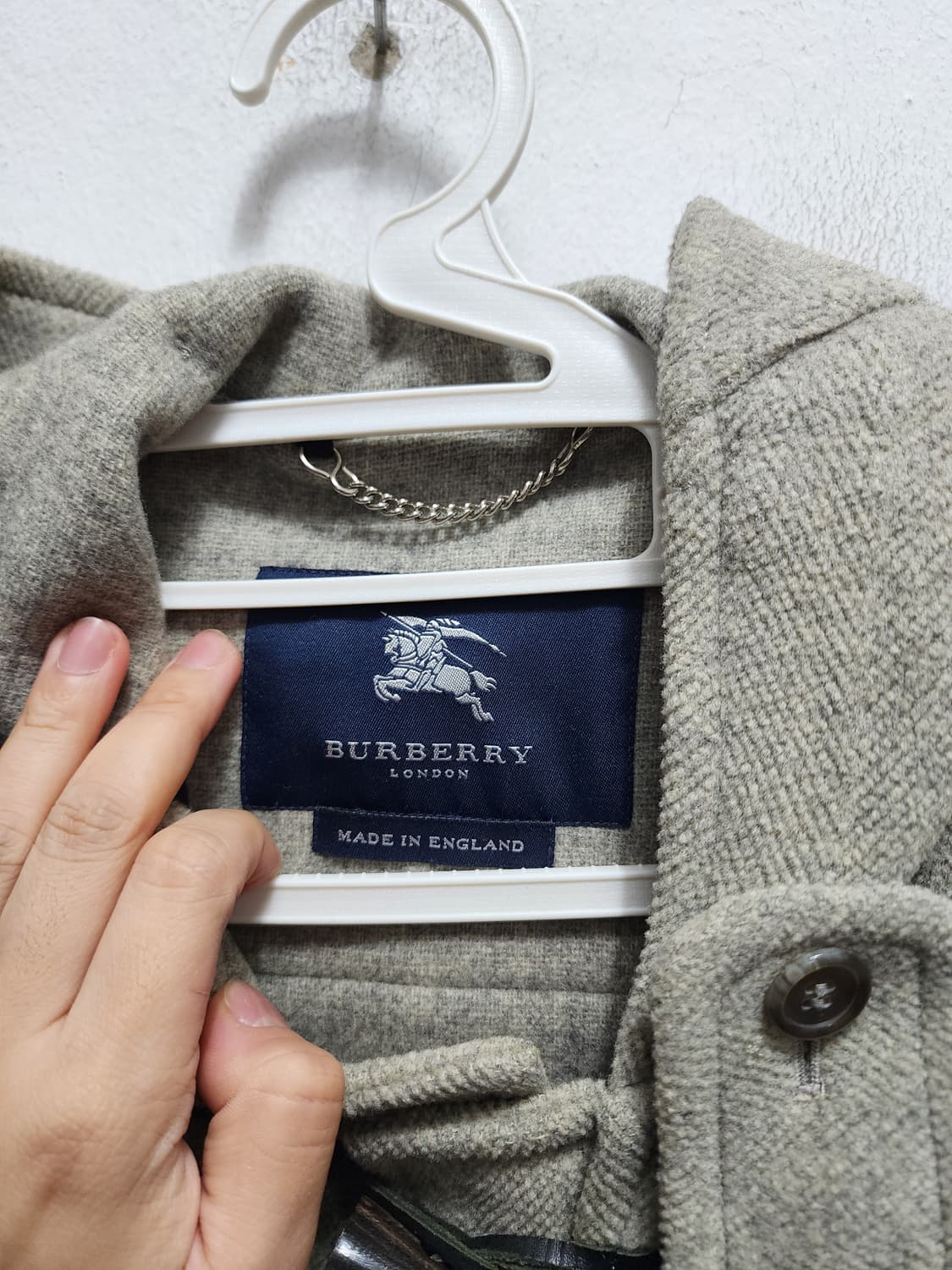 버버리 ENGLAND 더플코트 떡볶이코트 상품이미지6