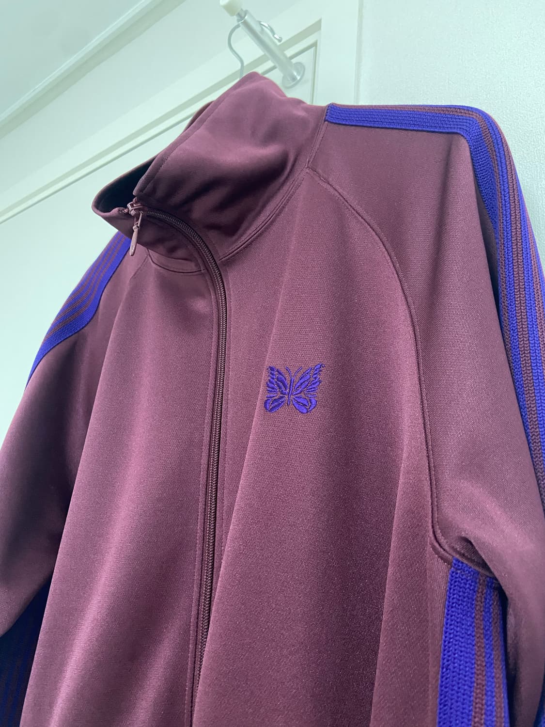 니들스 트랙자켓 와인 [XL] 상품이미지2