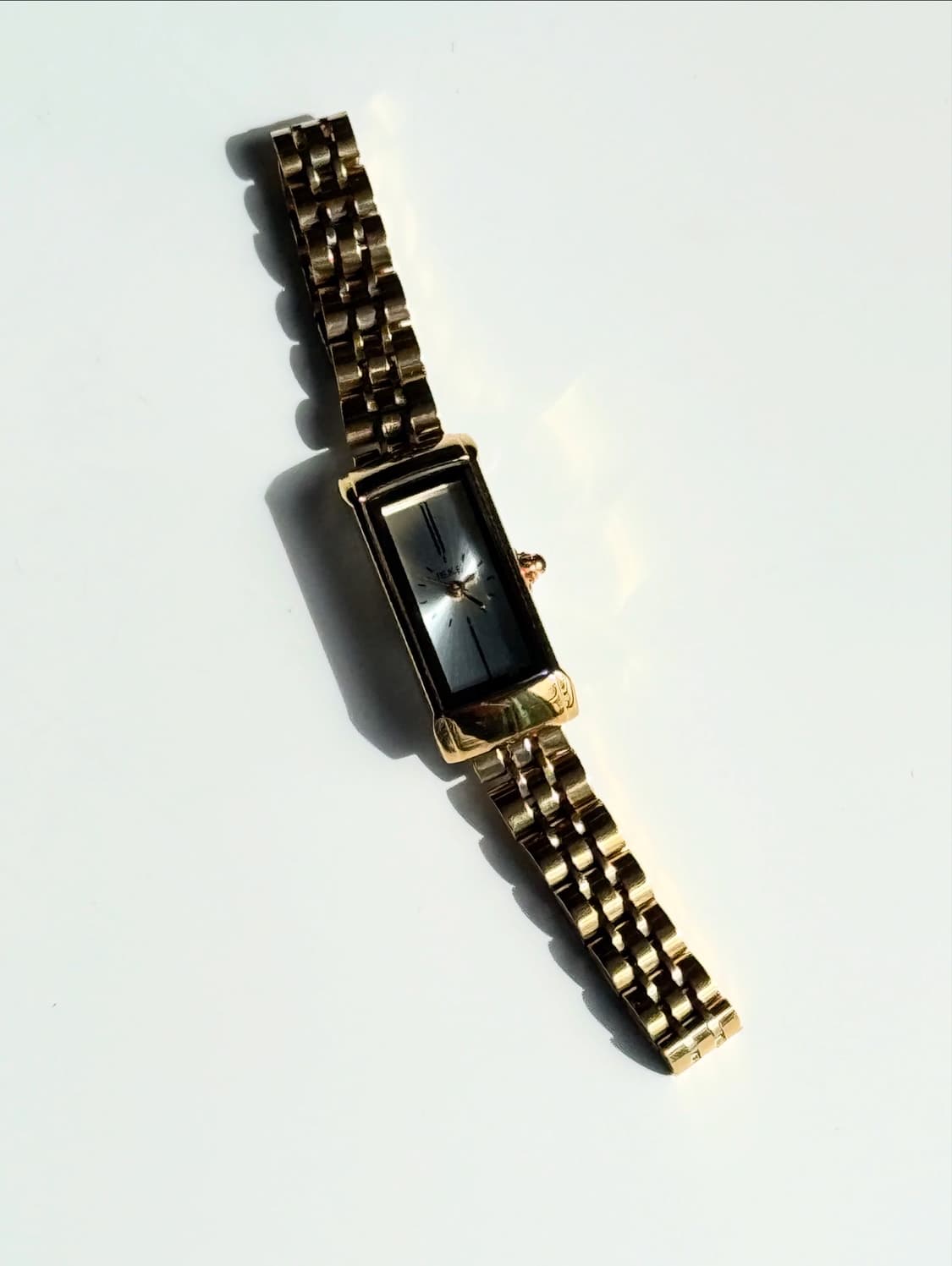IEKE Gold Rectangular Quartz Watch 상품이미지2