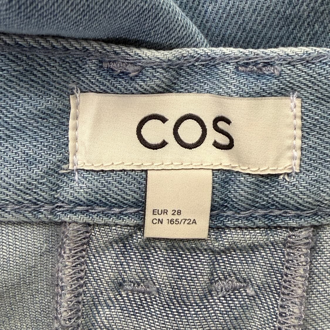 [31] COS 코스 데님 버뮤다팬츠 데님반바지 상품이미지5