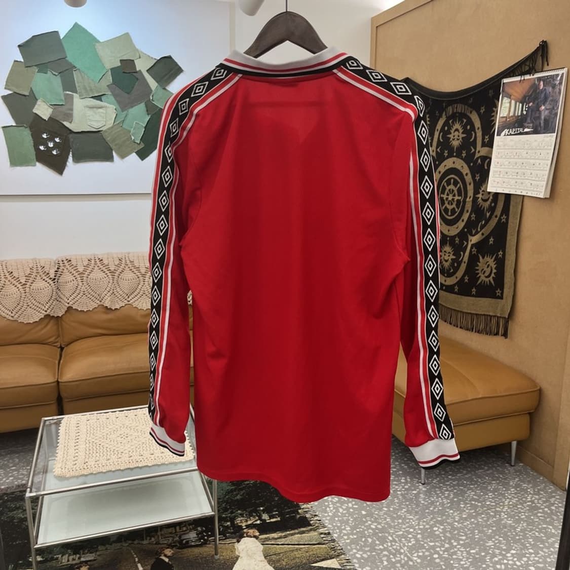 엄브로 레트로 맨체스터 유나이티드 유니폼 반팔티 2XL C11902 상품이미지4