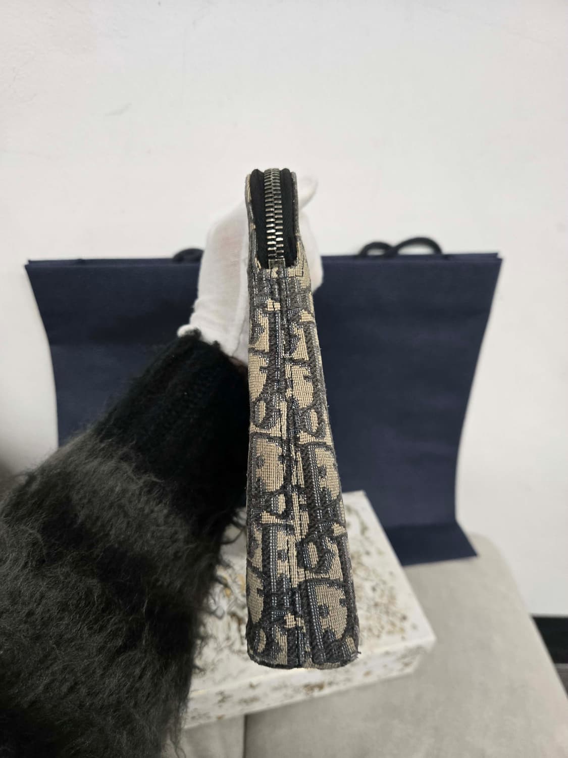 [보증서 정품] 디올 오블리크 아이패드 클러치백 상품이미지2