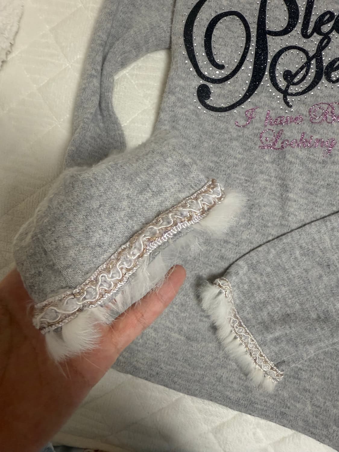 세실맥비 갸루 퍼 롱슬리브 상품이미지2