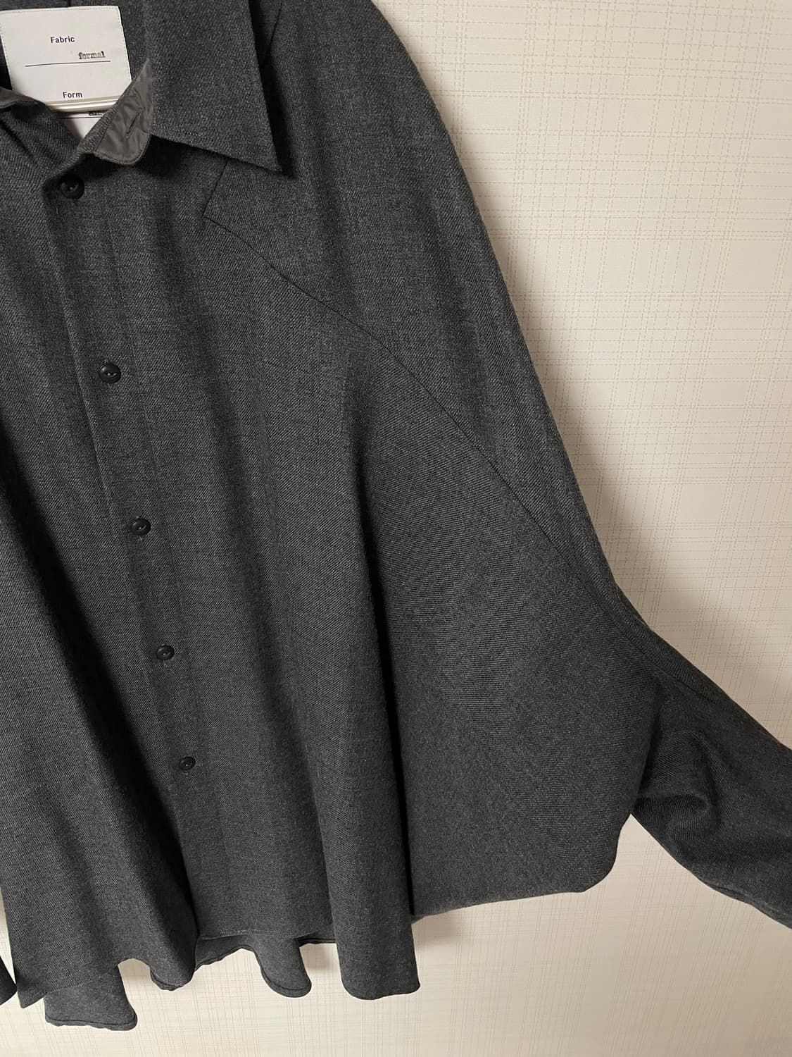 후미토 간류 키네틱 울 셔츠 상품이미지3