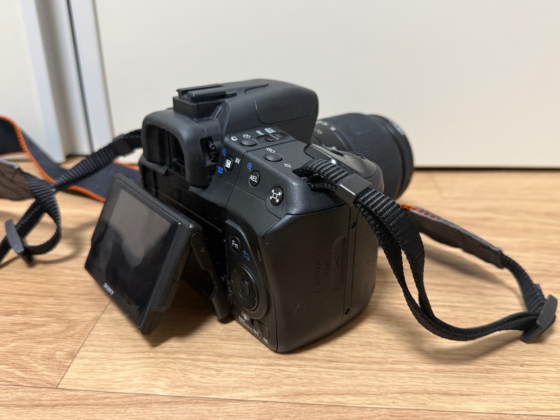 소니 알파 a350 DSLR 카메라  상품이미지4