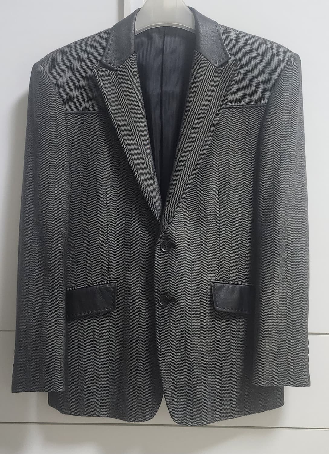 지오송지오 헤링본 블레이저 상품이미지1