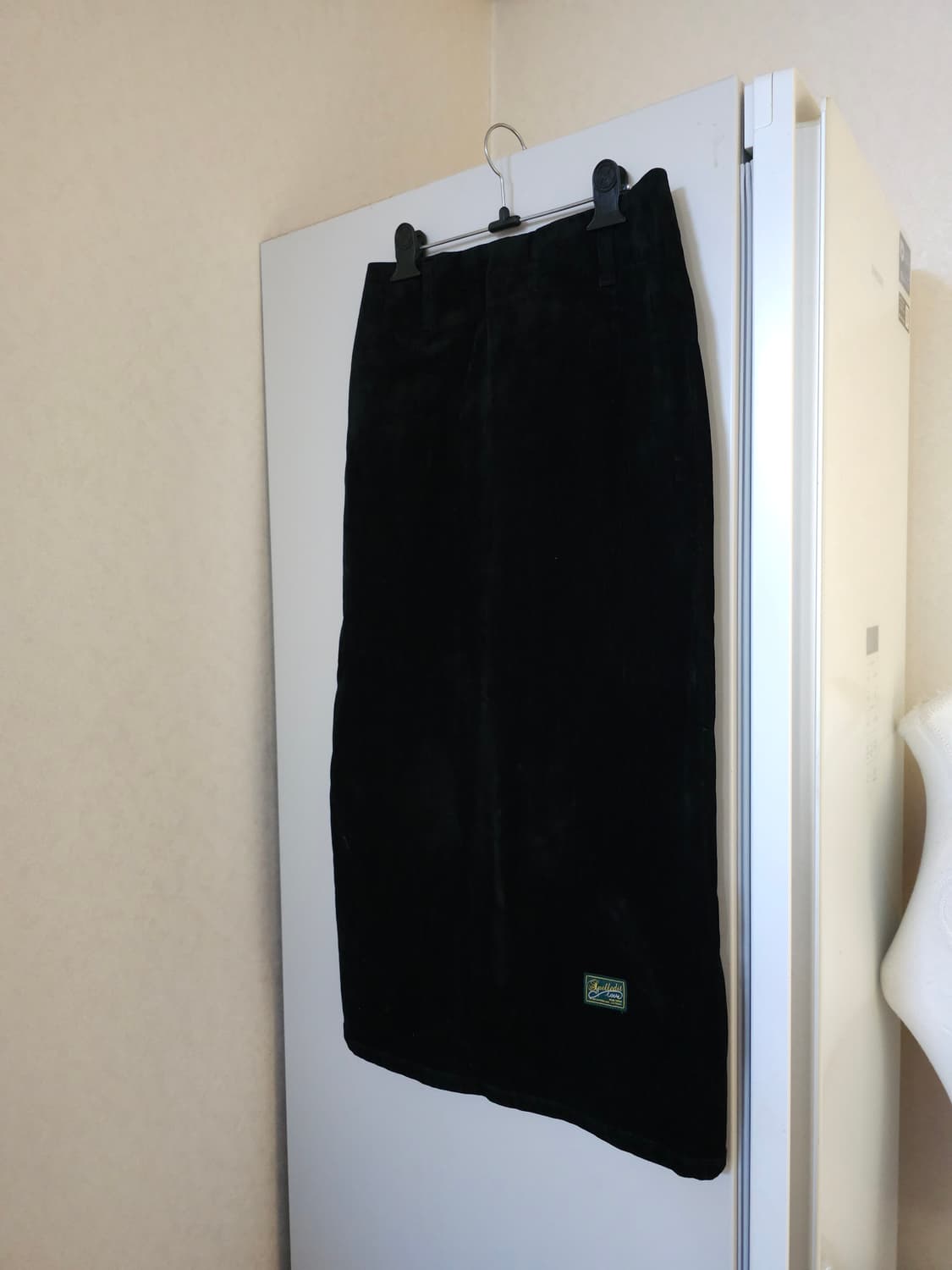 spelledit 스펠에디트 코듀로이 롱스커트 상품이미지1