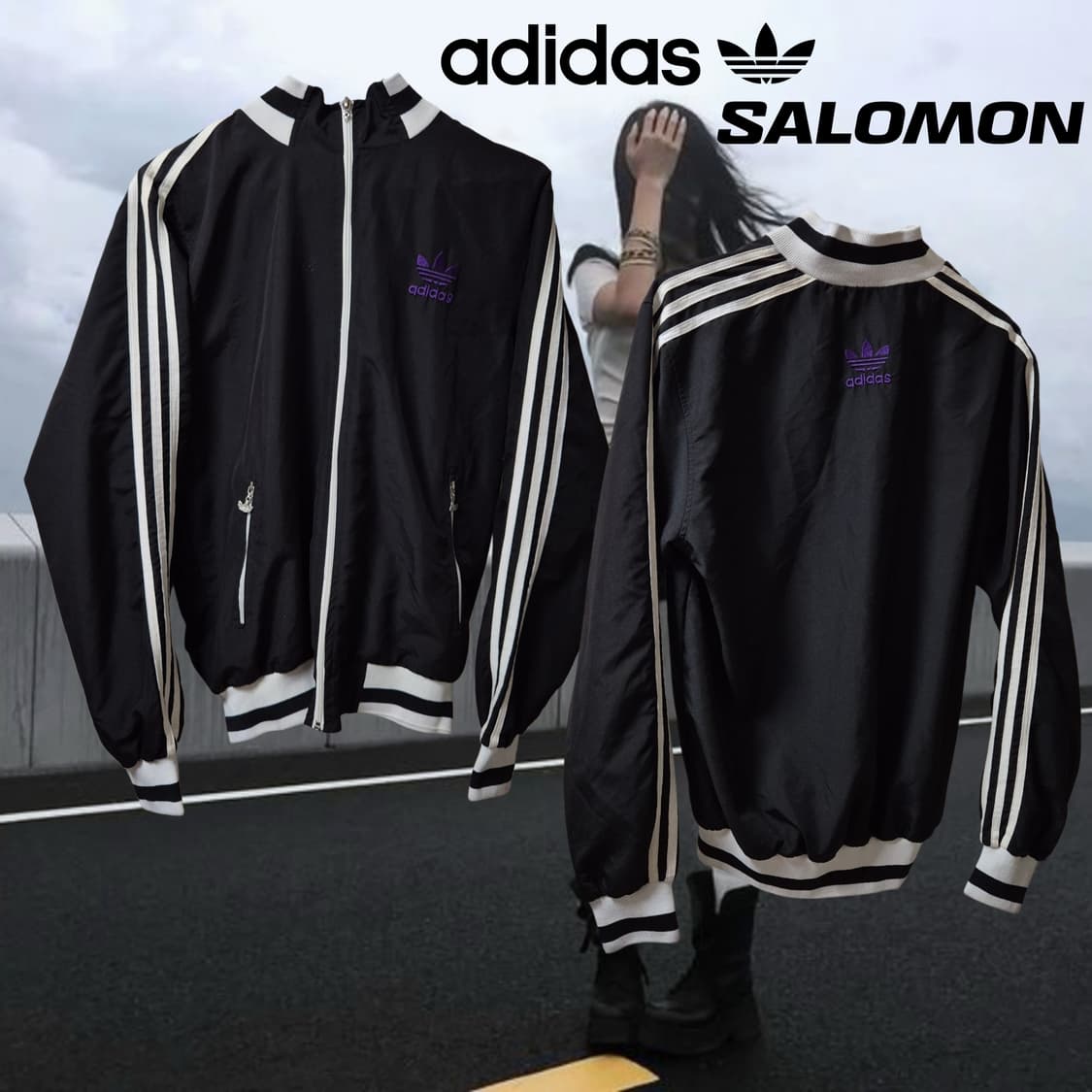 Adidas X Salomon 90s track jersey zip-up 상품이미지1