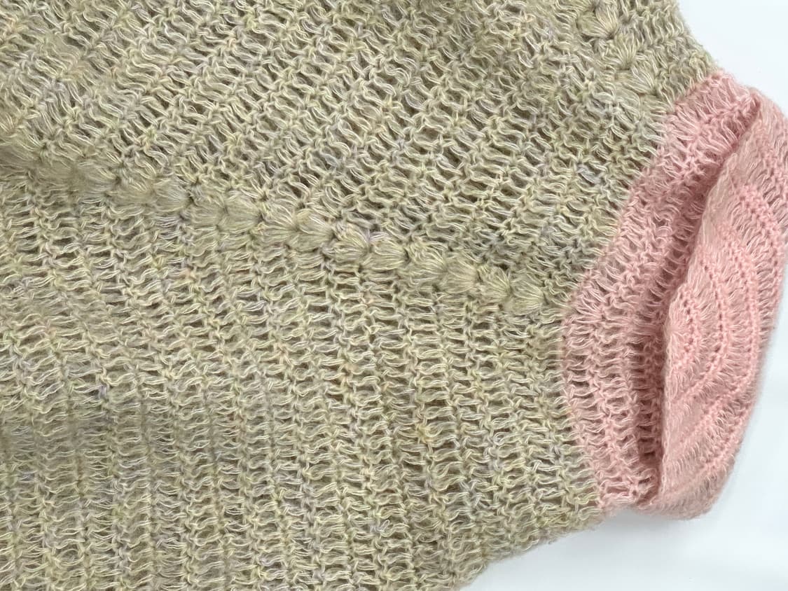 🫧하구미의 러블리 니트 케이프🫧 망토 판초 아우터 그런지 히피  상품이미지6