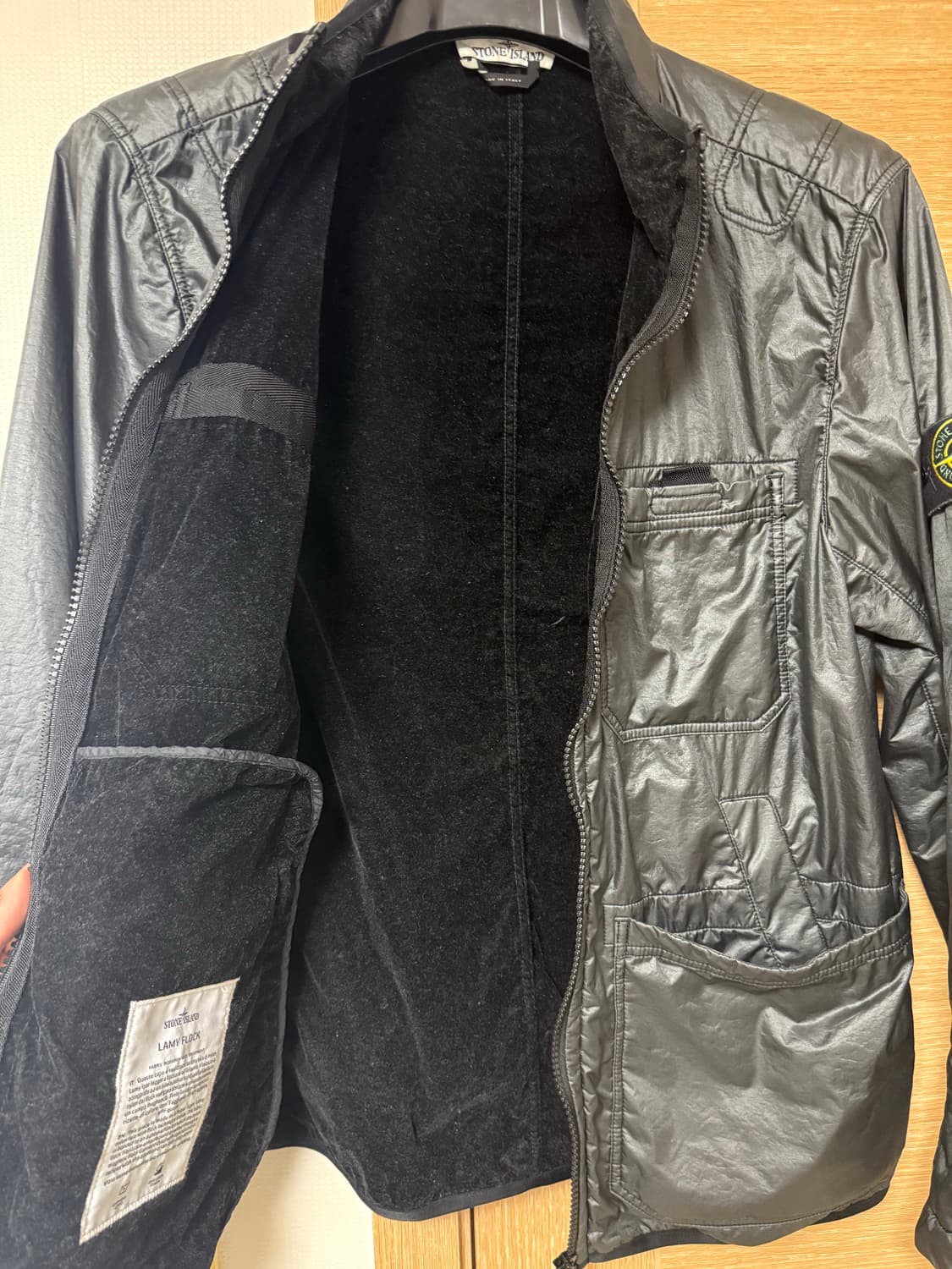 스톤아일랜드 LAMY 블랙 자켓 XL 상품이미지3