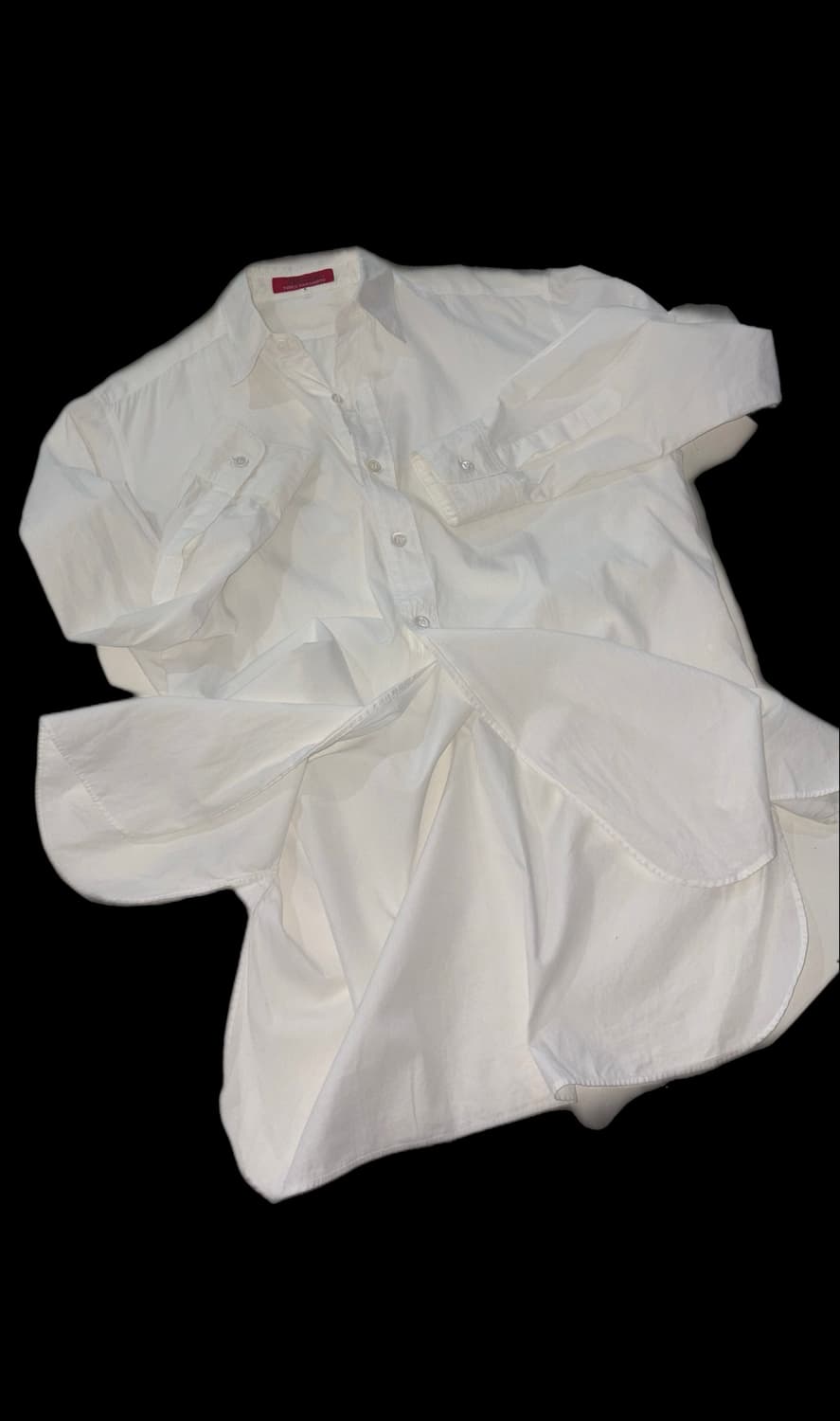 TTF✳️90-00's 요지야마모토 비대칭 셔츠 상품이미지9