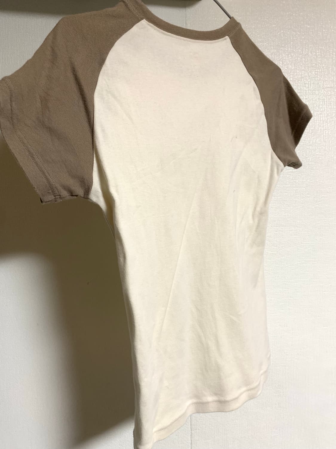 *Rare* 2000s 퓨마 브라운&아이보리 반팔티셔츠 상품이미지3