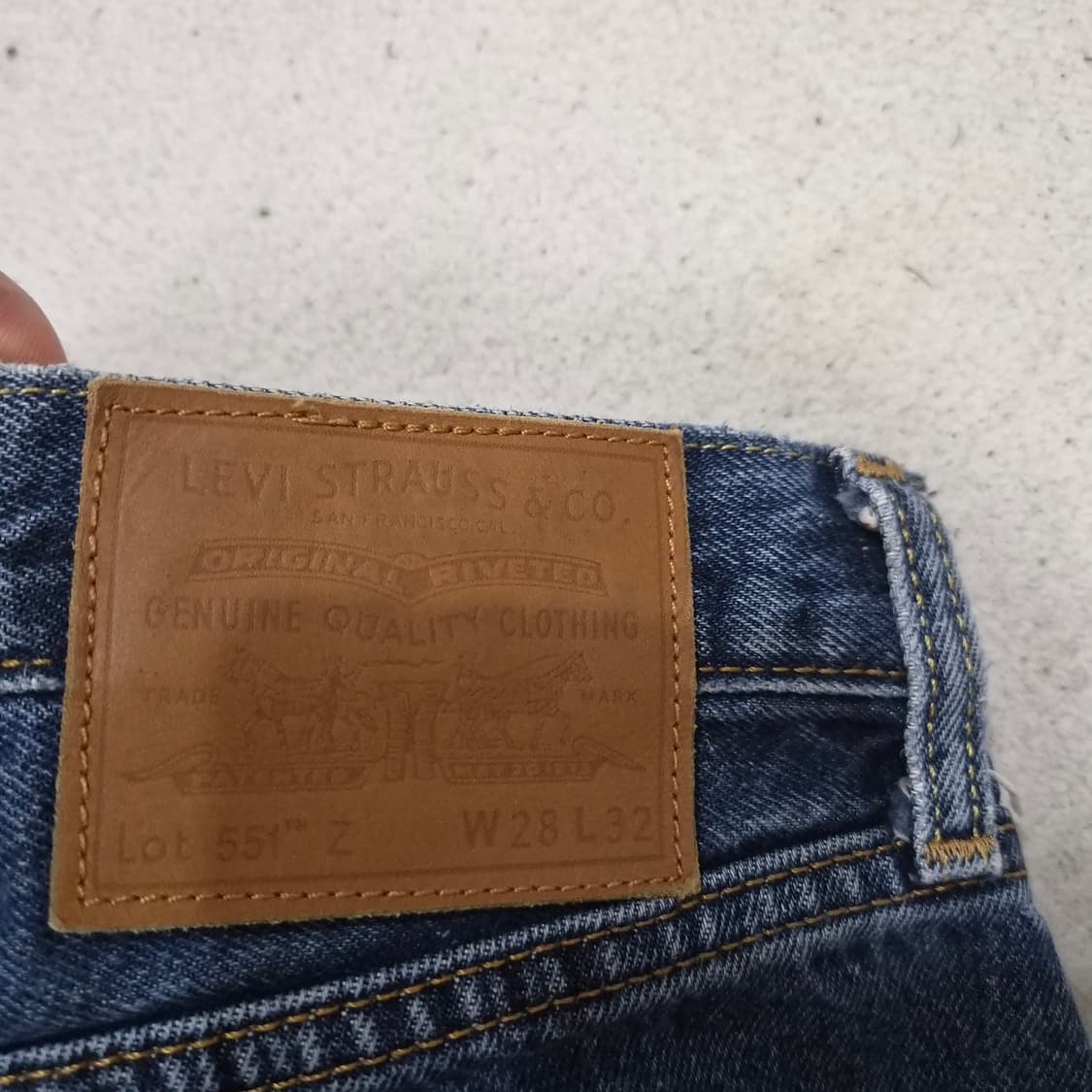 리바이스  551청바지28/32 상품이미지7