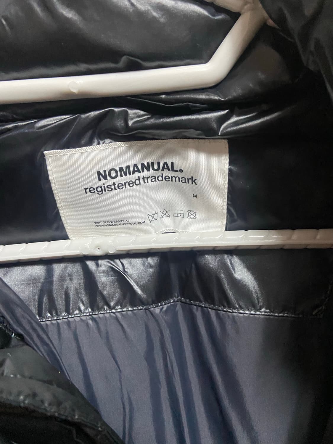 [m]노매뉴얼 스카디 글로시 덕다운 패딩 블랙 상품이미지6