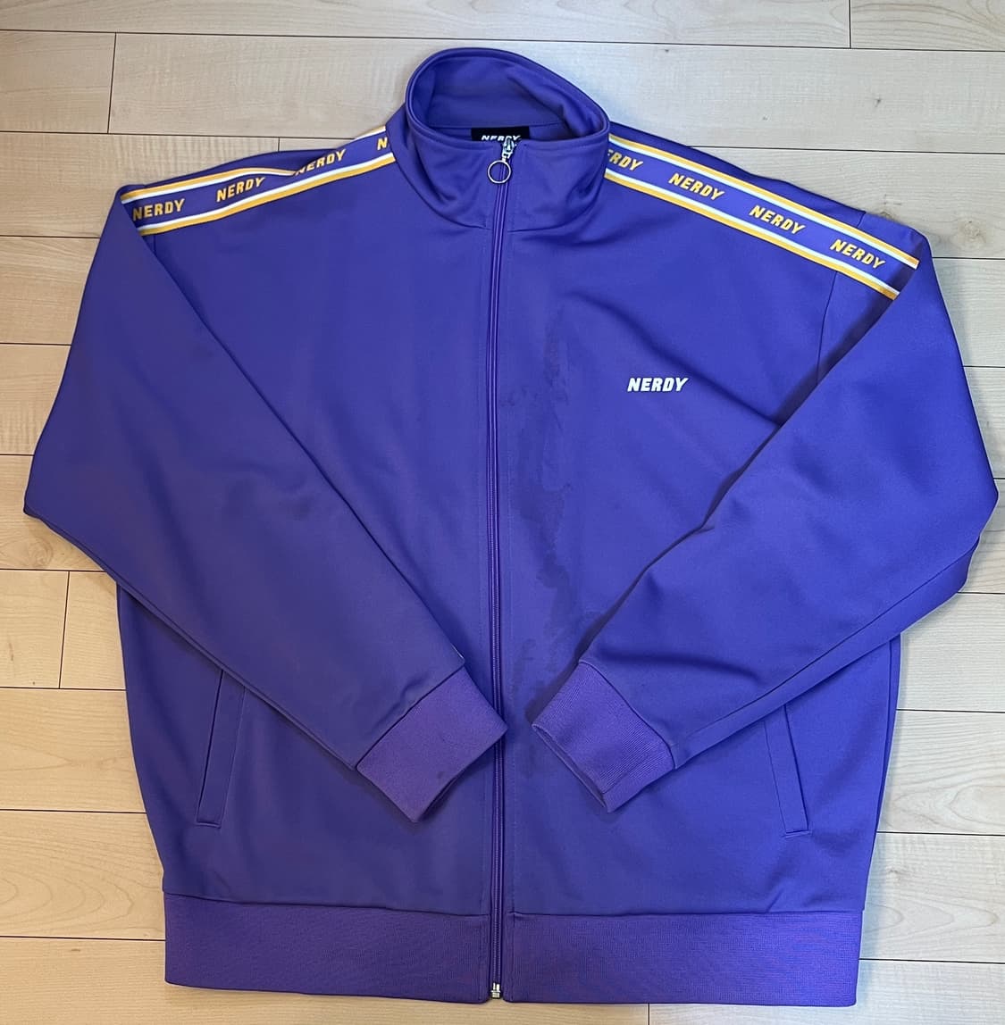널디 NERDY 퍼플 트랙탑 져지 상품이미지1