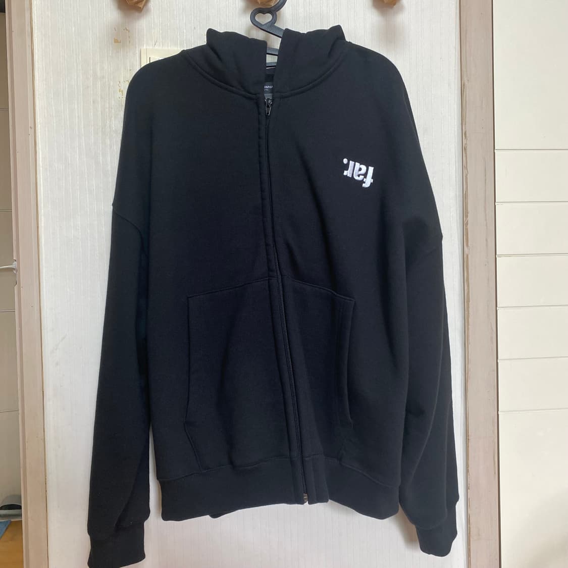 [1] 파아카이브 리버스 로고 후드 집업 상품이미지3