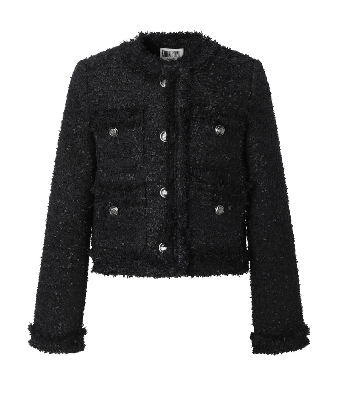 카키포인트 Antique Crop Tweed Jacket 상품이미지1