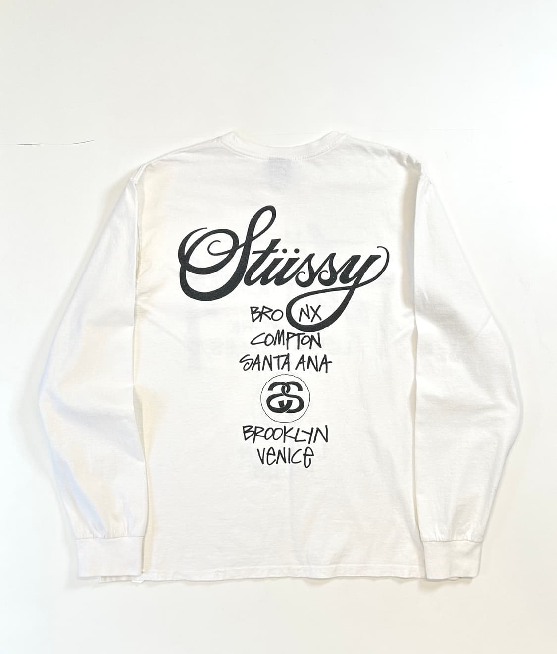 스투시 월드투어 롱슬리브 티셔츠 상품이미지3
