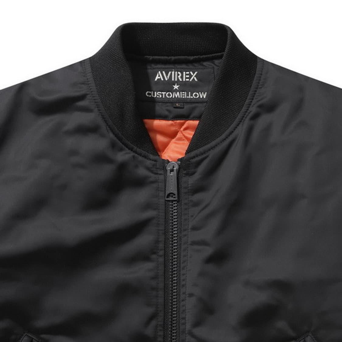 커스텀멜로우x아비렉스 ma-1 플라이트 자켓 점퍼 상품이미지4