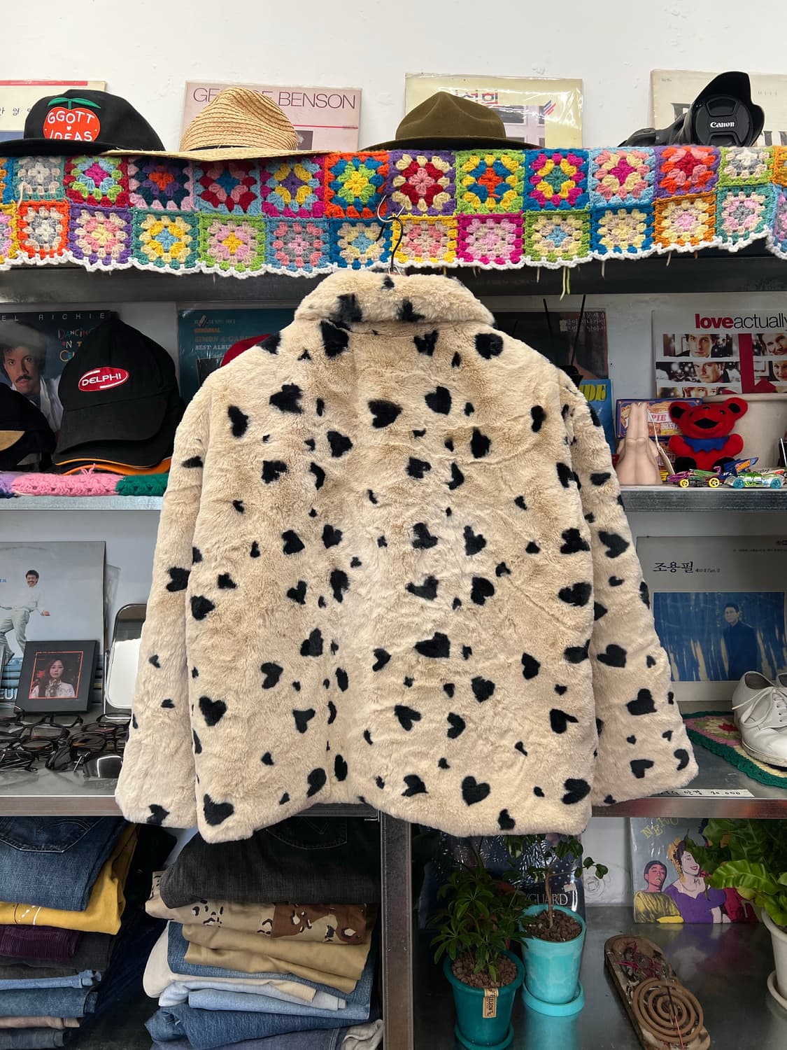 Jumelle Faux Fur Heart Jacket 상품이미지2