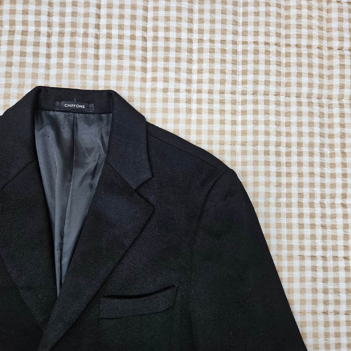 멋진 울100 롱 코트 자켓 남자100 상품이미지3