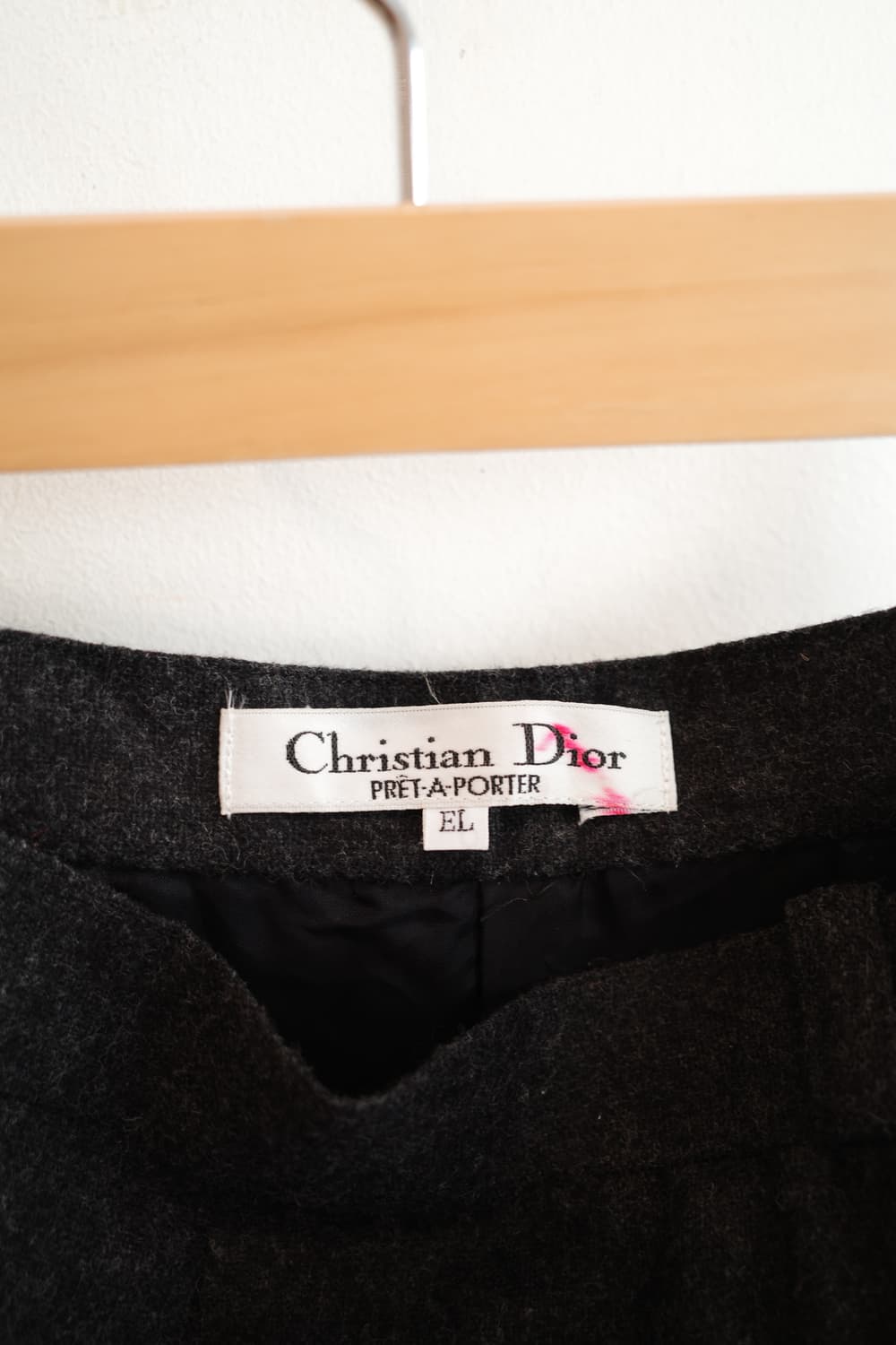 Christian Dior 크리스챤 디올 빈티지 울 스커트 (30인치) 상품이미지2