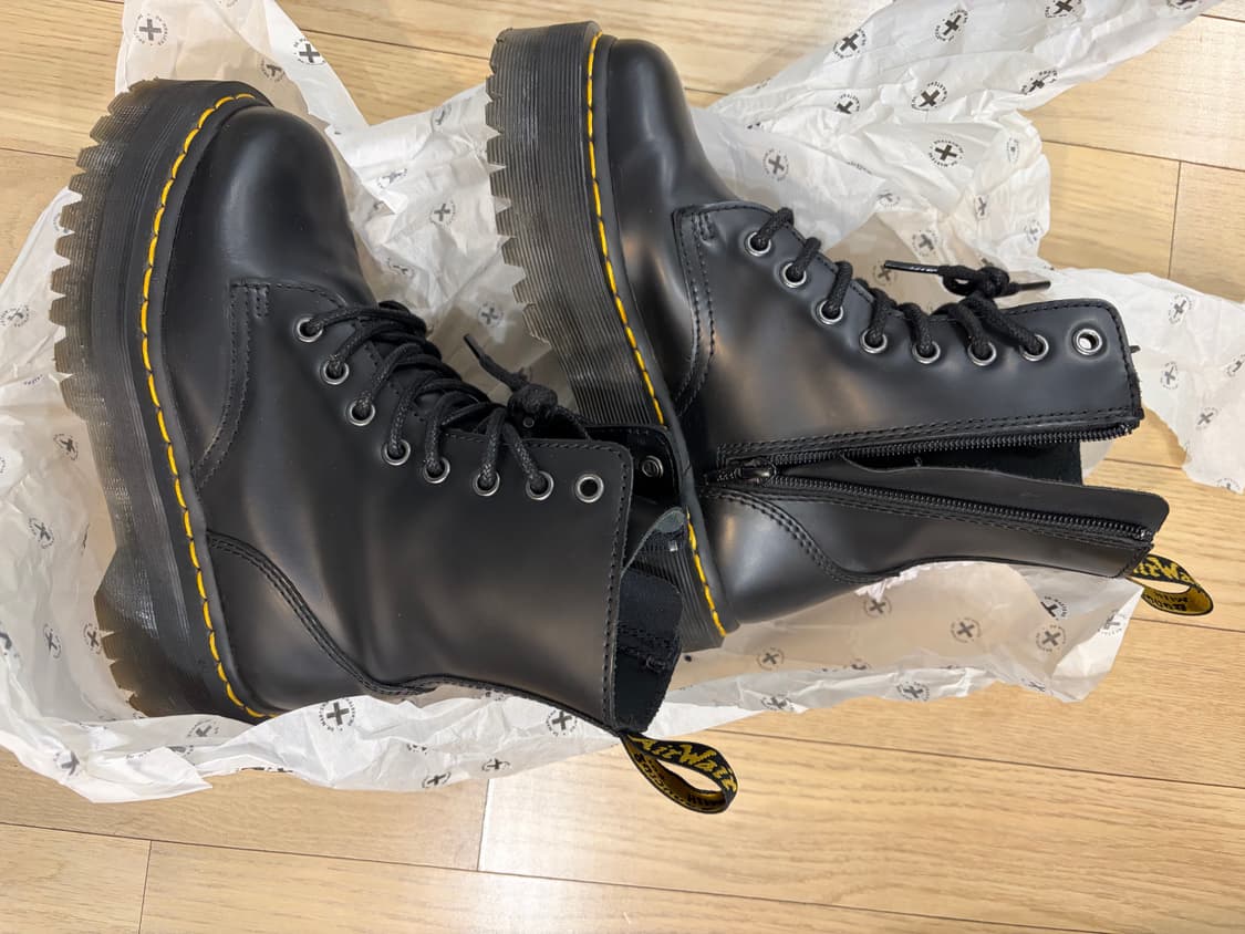 S급 닥터마틴 제이든 부츠 블랙 220 상품이미지2