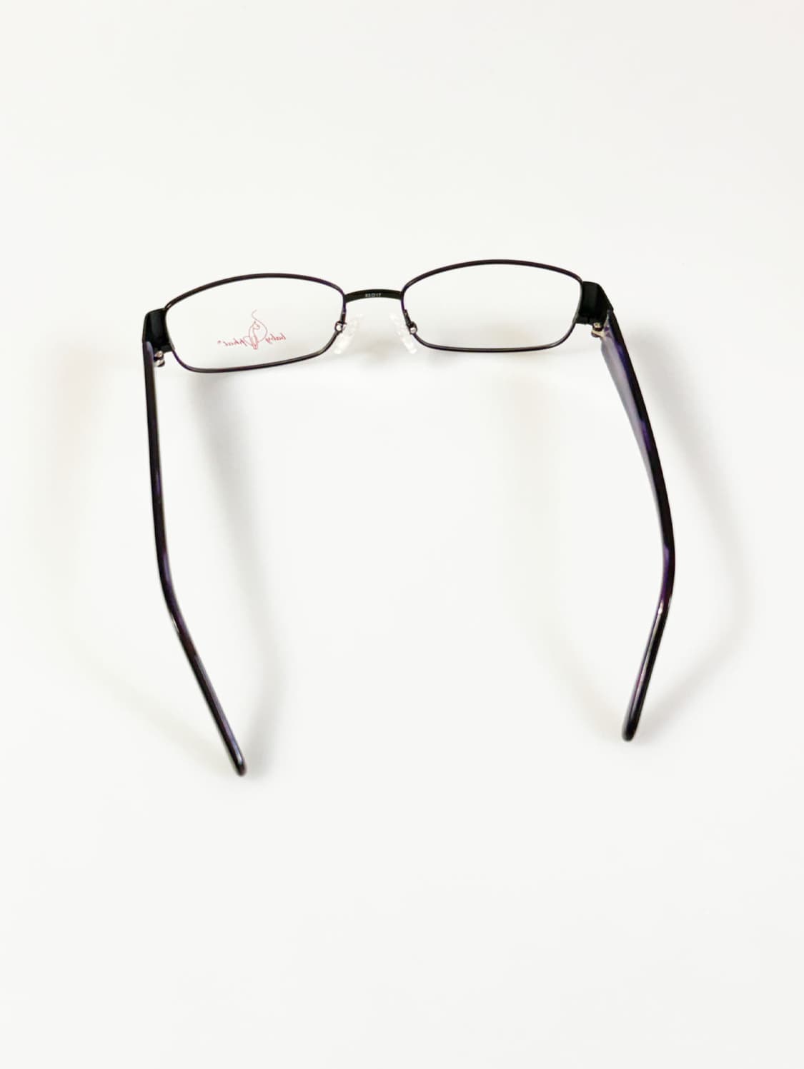 BABY PHAT 블랙 메탈 슬림 스퀘어 프레임 빈티지 안경 상품이미지5