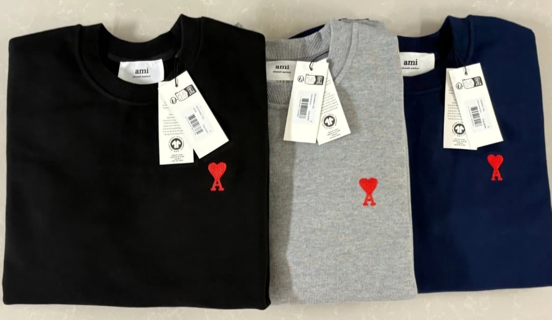 한정수량/ 무료배송 / 초특가 /아미/ 맨투맨 상품이미지1