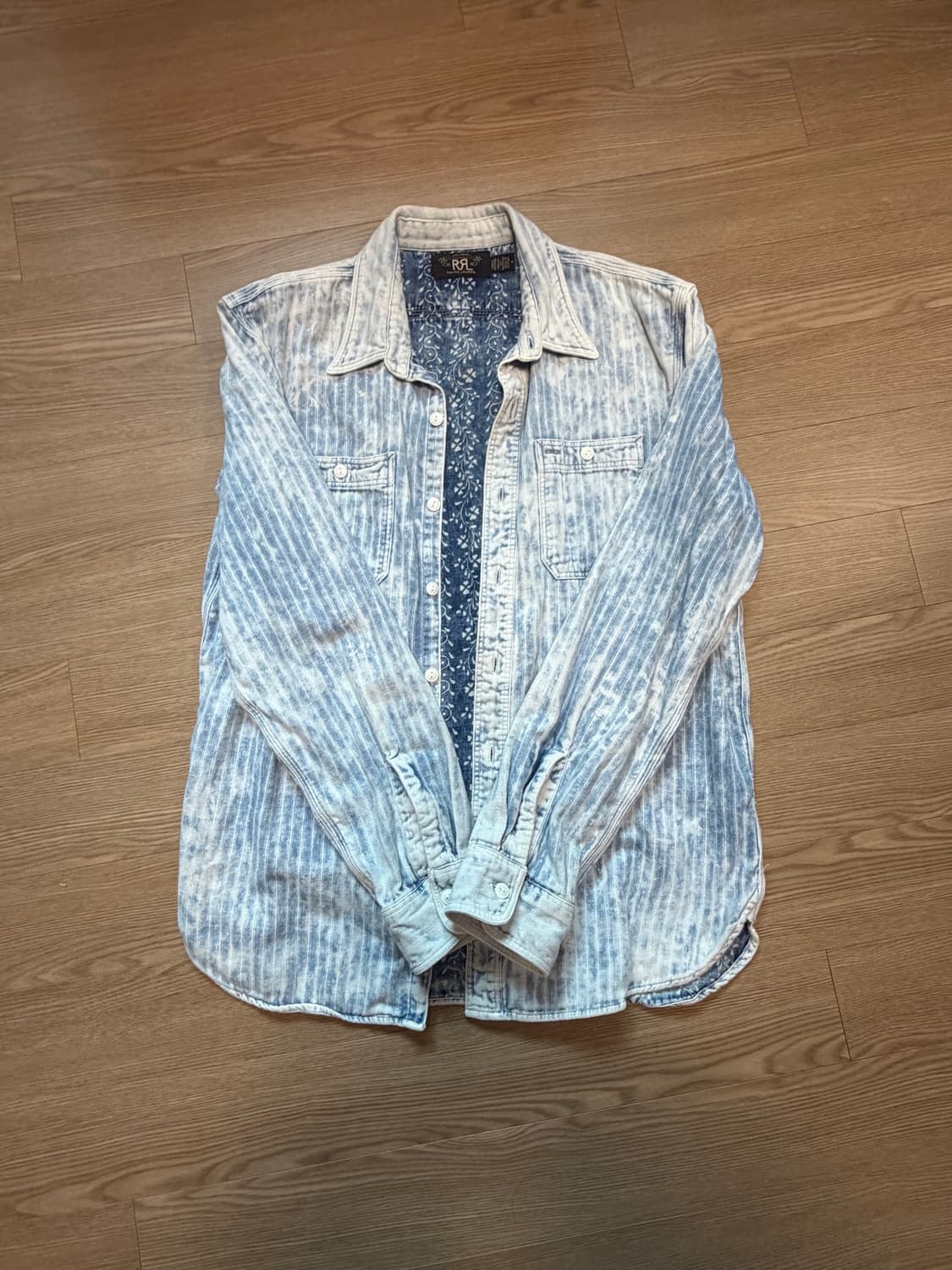 RRL 더블알엘 더블페이스 워크셔츠 M 팝니다 상품이미지2