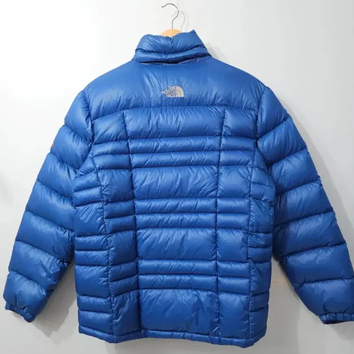 노스페이스 900필 구스다운 패딩 블루 110 상품이미지10