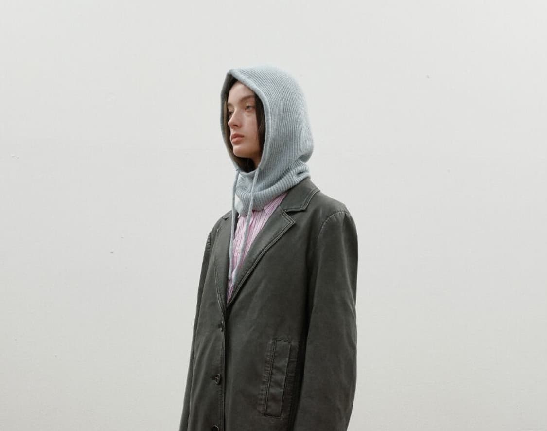 엠디지티 캐시미어 바라클라바 민트 상품이미지3