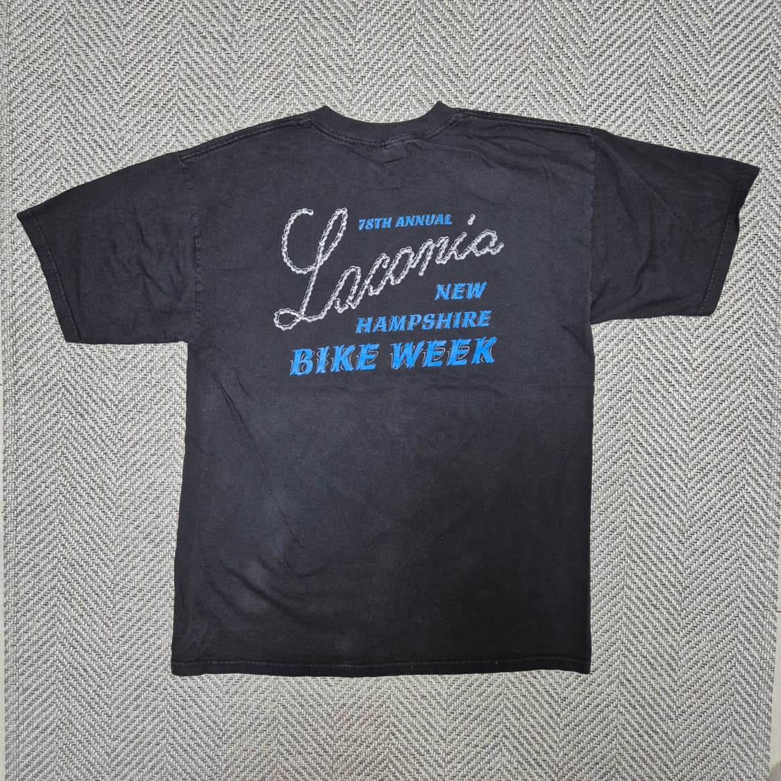 00s "BIKE WEEK" 모터사이클 티셔츠 (L) 상품이미지4