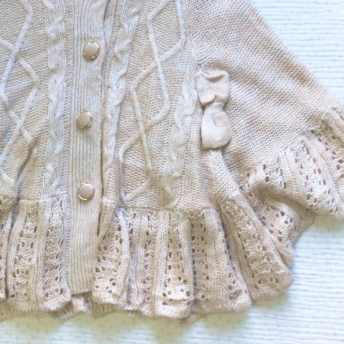 LIZ LISA(리즈리사)/ Lizmelo(리즈멜로) 리본케이프 상품이미지3