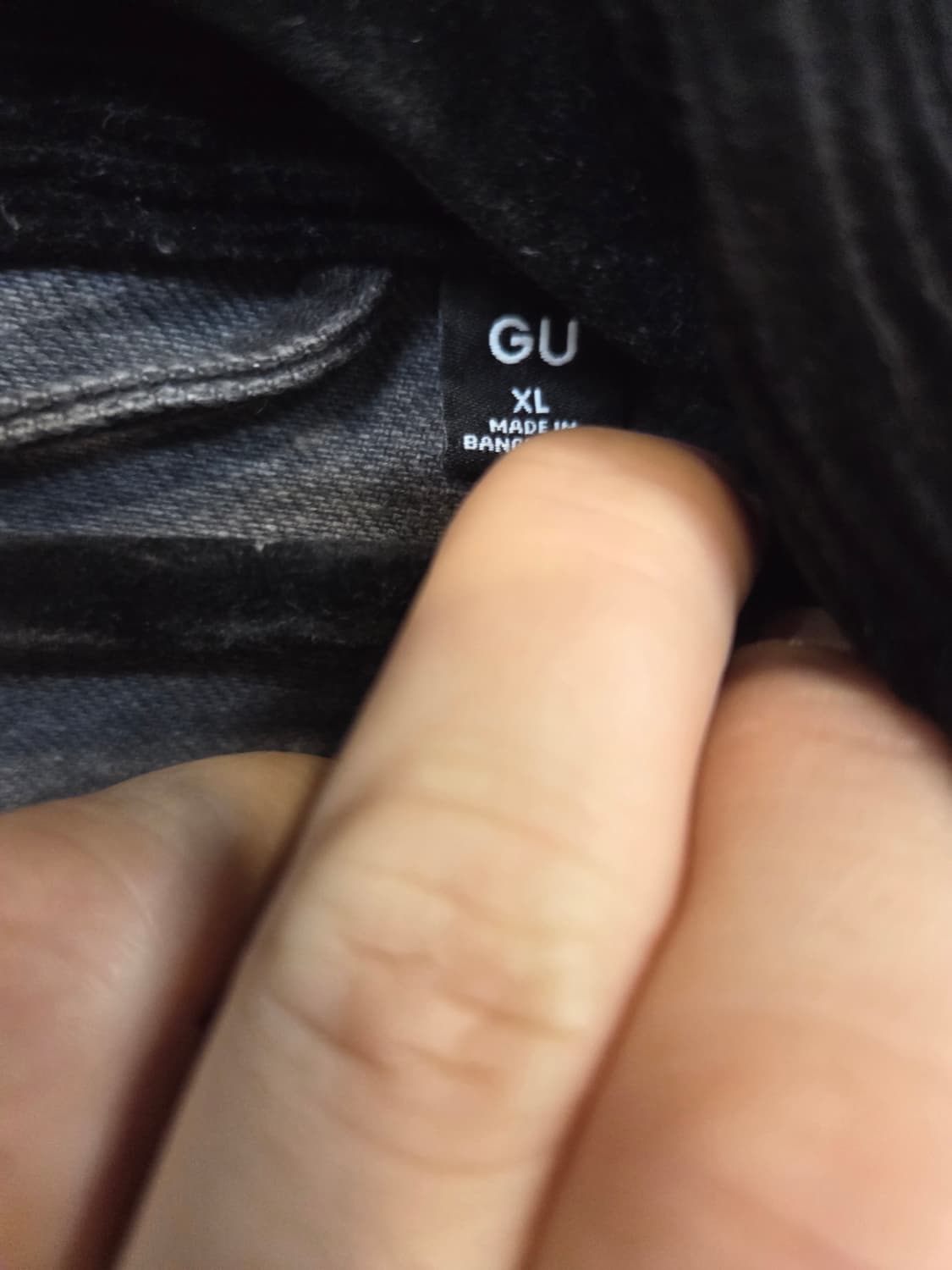Gu 지유 워크웨어 데님자켓 xl 상품이미지3