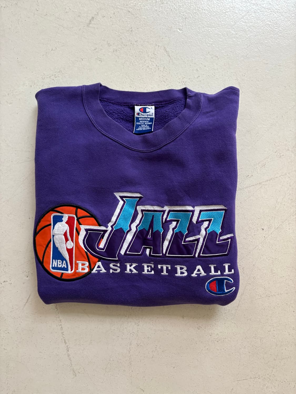 90's Champion NBA UTAH JAZZ sweatshirt. 상품이미지9