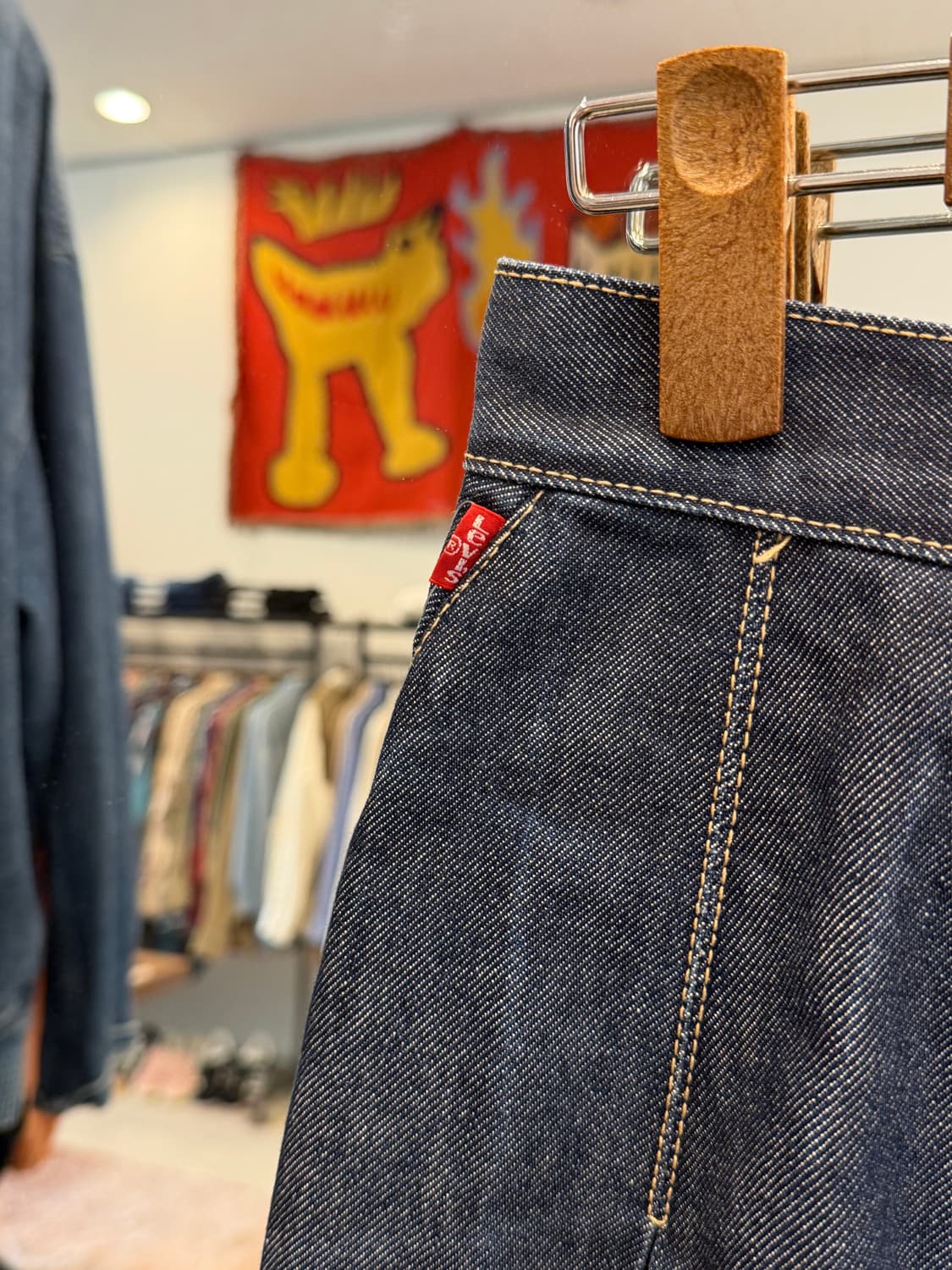 00s Levis 리바이스 엔지니어드 데님 스커트 (26inch) 상품이미지7