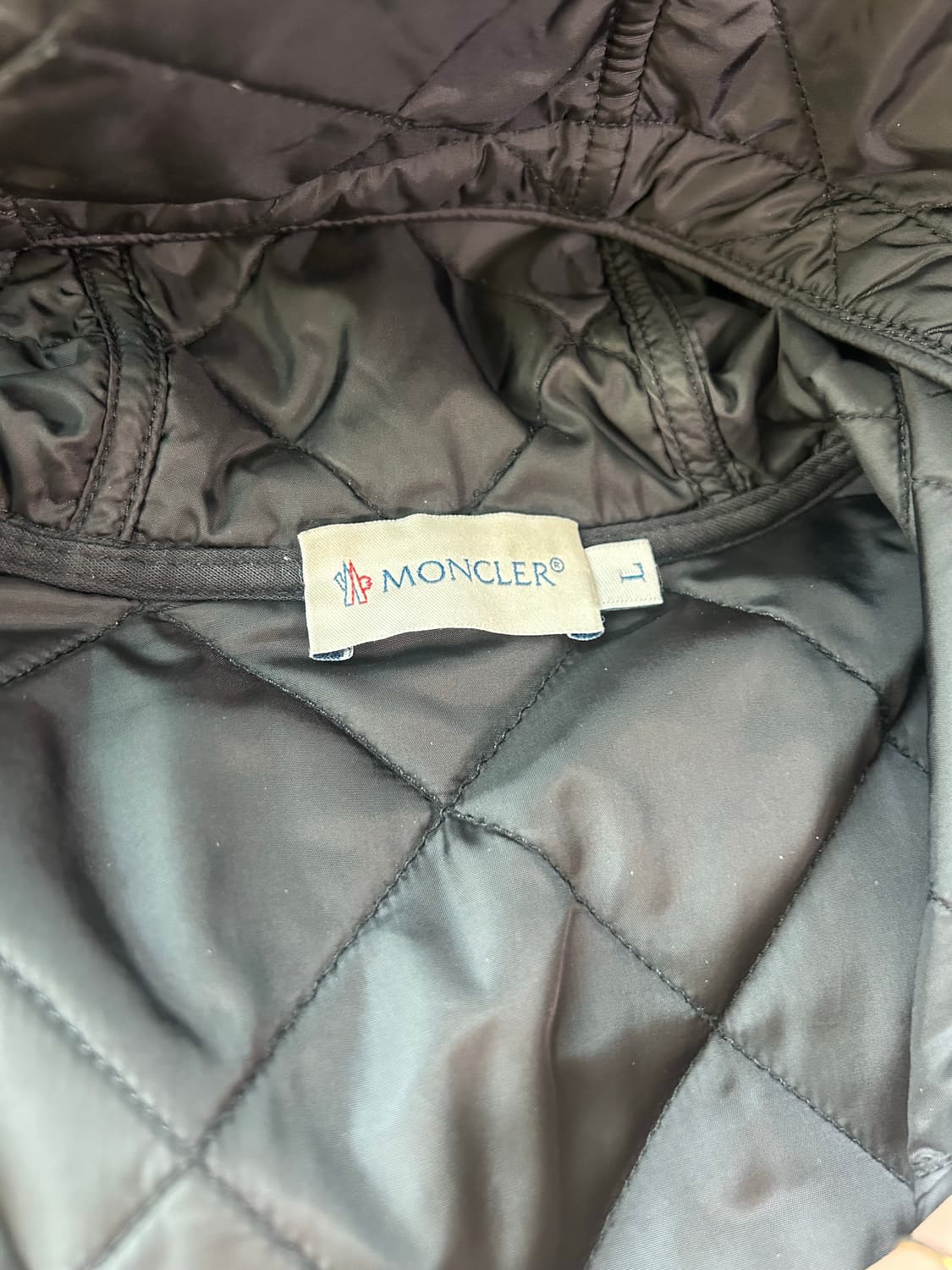 정품 몽클레어 후드 집업패딩 퀄팅자켓 상품이미지3
