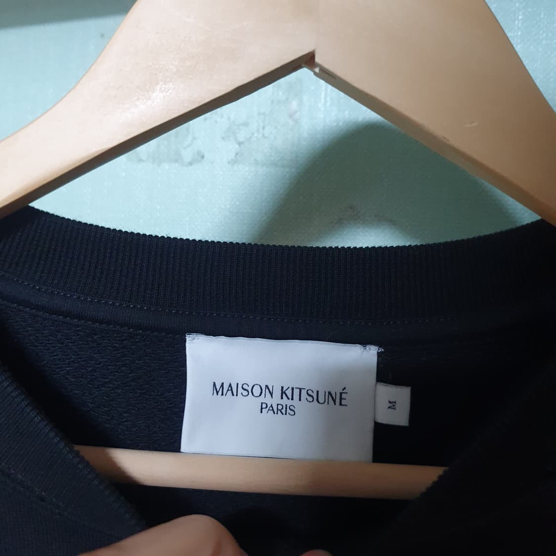 메종키츠네 드레스드 폭스 맨투맨 M 90 상품이미지4