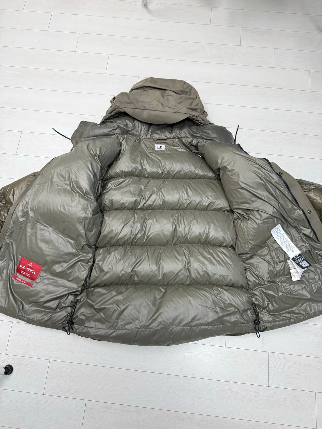 한글텍) cp컴퍼니 DD쉘 105사이즈 먼저 한글텍이기에 가품 걱정 없구 상품이미지7