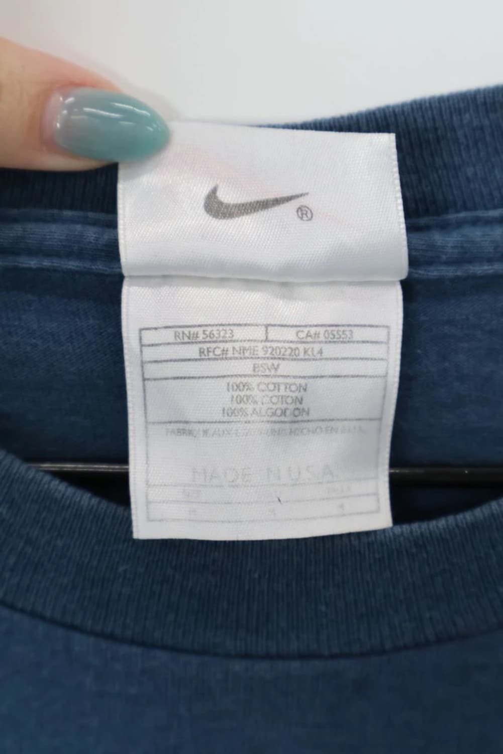 90s Nike Big Swoosh Logo T-Shirt 상품이미지7