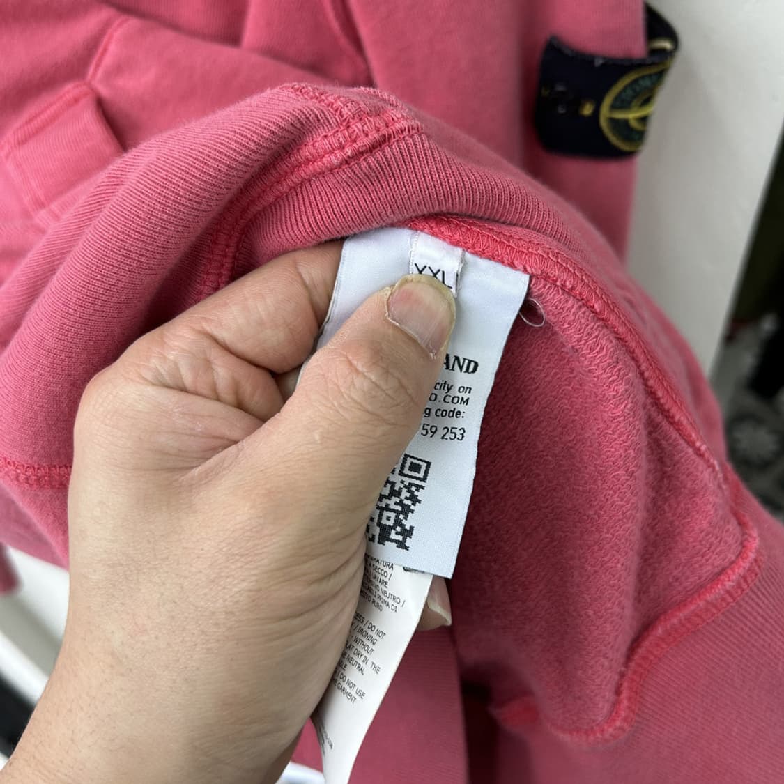 16169 - 스톤아일랜드 와펜 후드 집업 상품이미지4