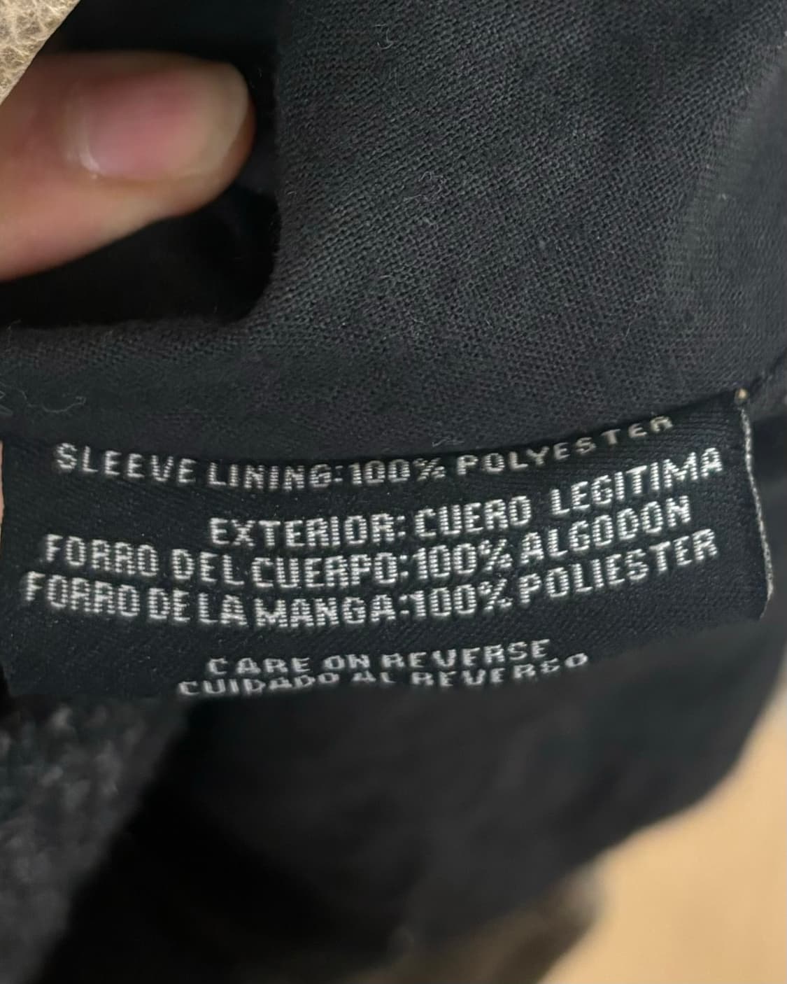 리바이스 브라운 모토 레더 자켓 상품이미지8