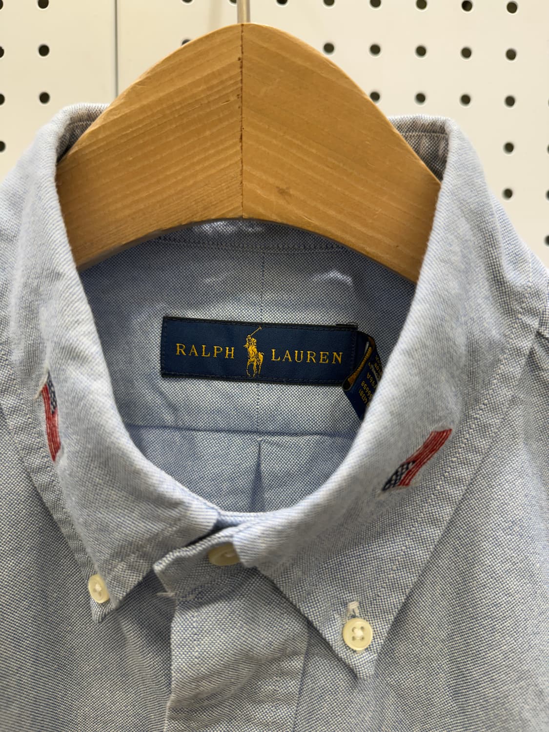 폴로 랄프로렌 성조기 패턴 반팔 셔츠 U1214 상품이미지5