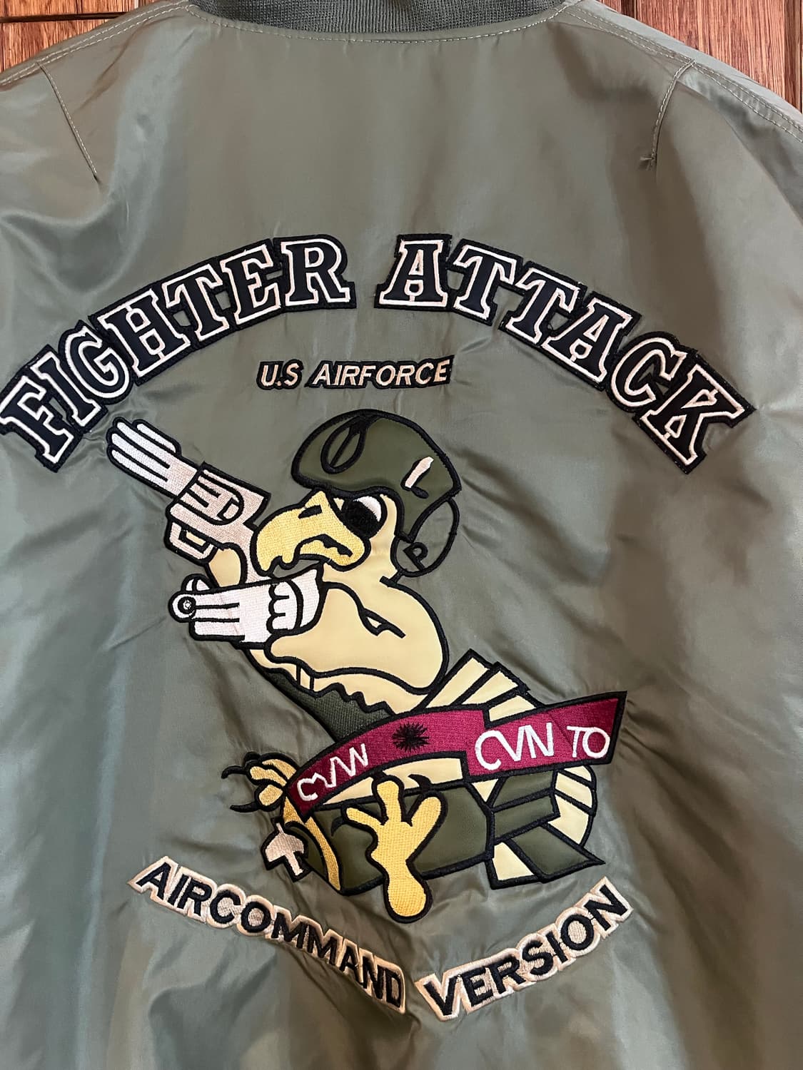 미공군 ma-1 자켓 상품이미지3