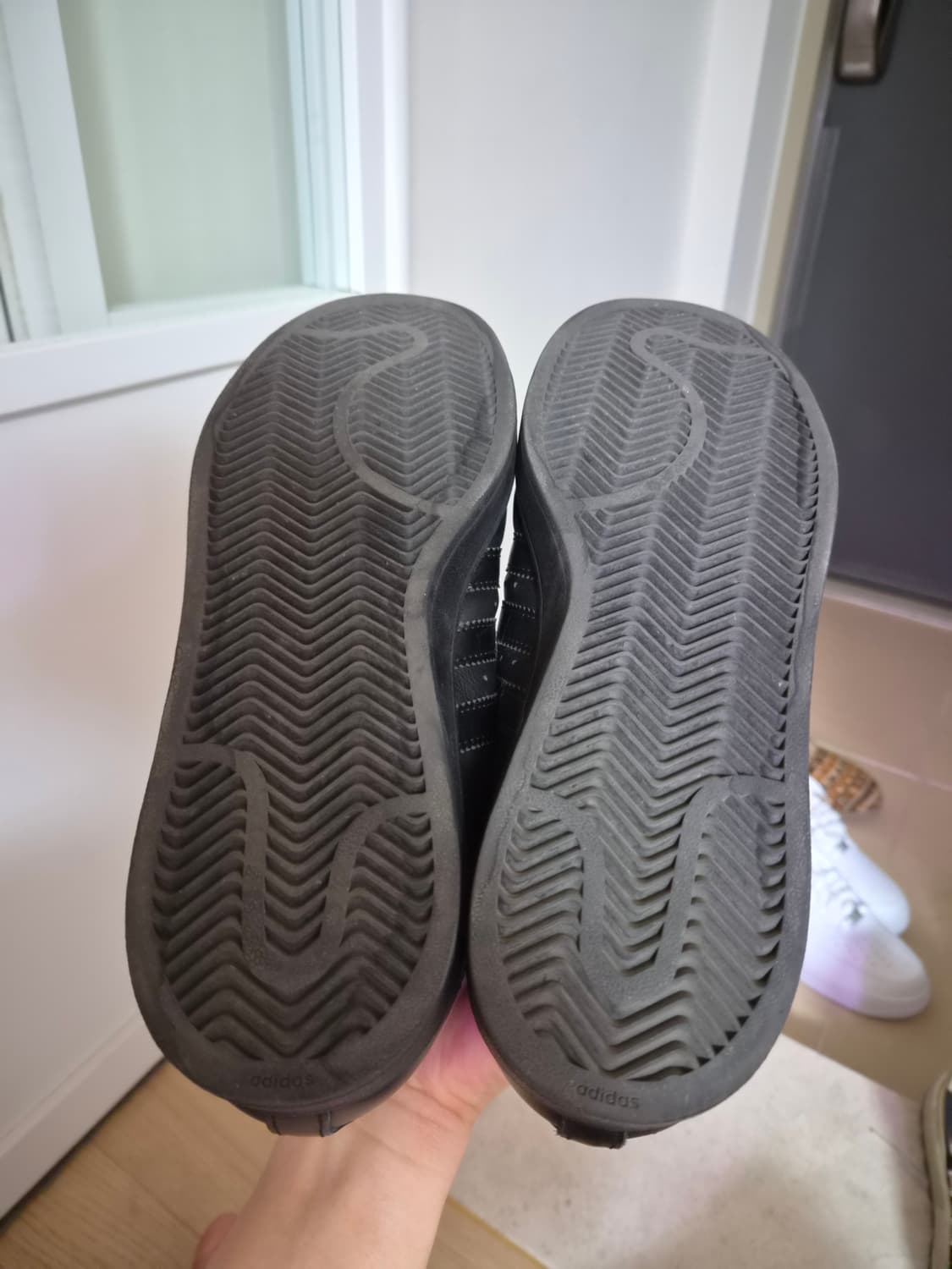 아디다스 슈퍼스타 2 II 운동화 블랙 JI0081 280사이즈 상품이미지4