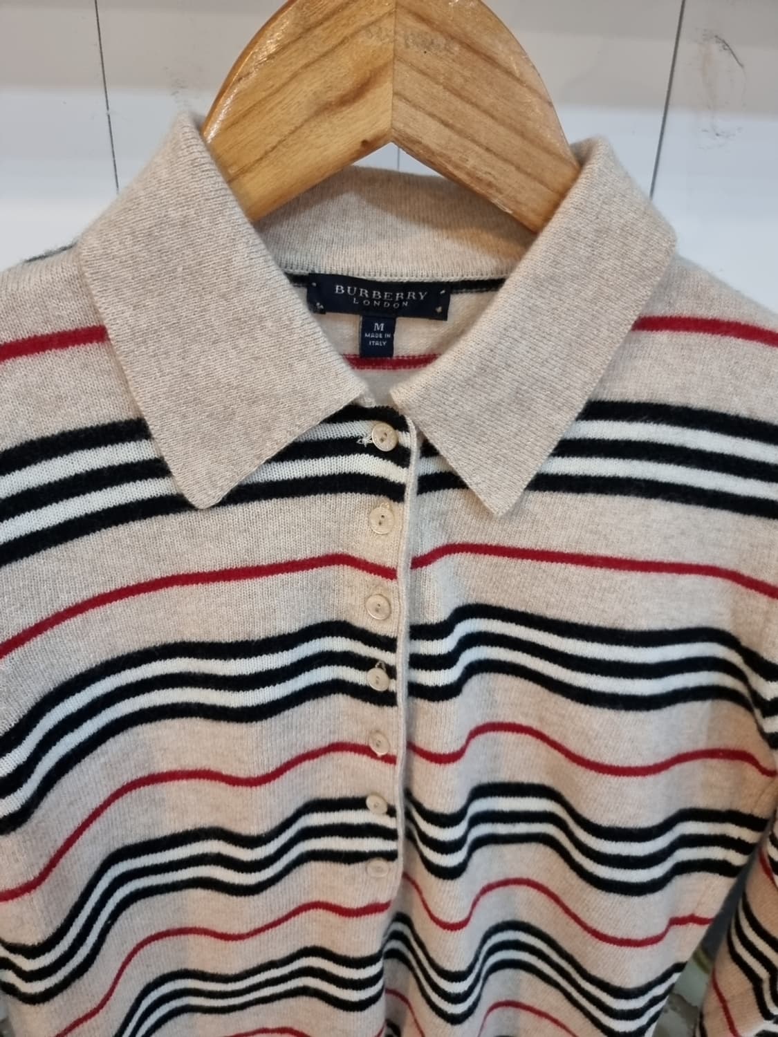 버버리 런던(Burberry London) 메리노울 스트라이프 니트  상품이미지7