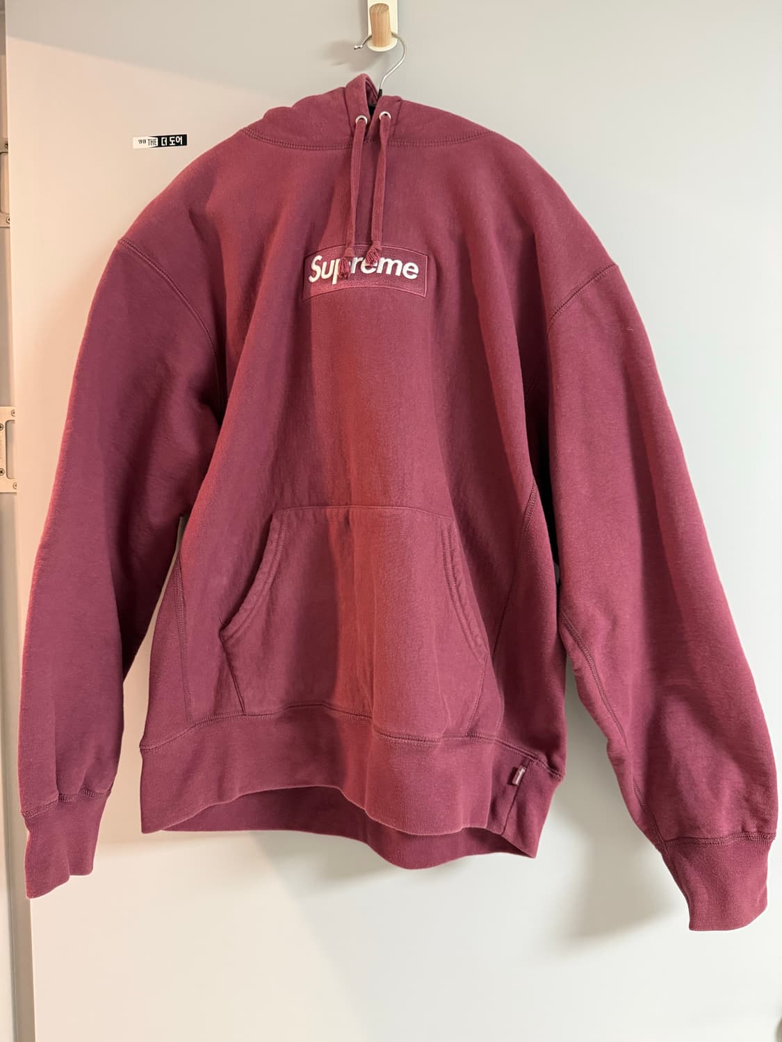 supreme 후드 버건디 상품이미지1