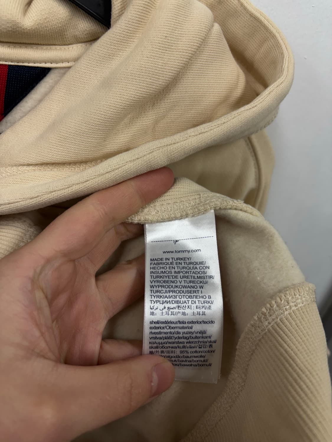 타미힐피거 후드티m 상품이미지5